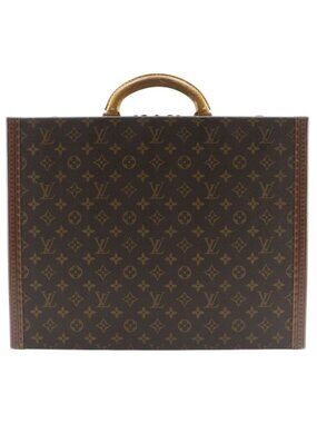 Louis Vuitton President Monogram Canvas Brown Trunk